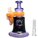 Mongrel Glass X Graham Driver - Dichro Tube - Purple Rain & Peach - The Cave