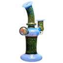 Broham Glass - Fume Pattern Jammer - Diet Blue Cheese - The Cave