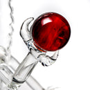 Scoz Glass - Dragon - Clear w/ Slyme Eyes - The Cave