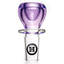 Hitwell Glass - Push Bowl Slide - 18mm - Purple Rain - The Cave