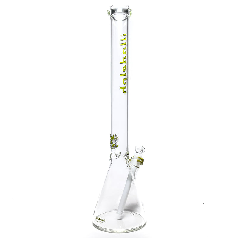 Illadelph - Tall Beaker - Lime & White 5mm - The Cave