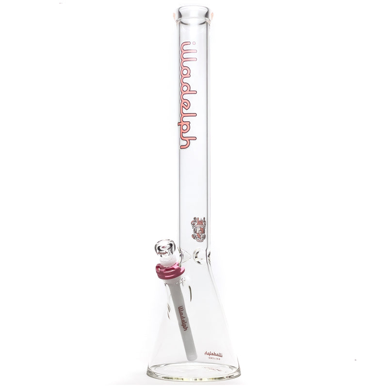 Illadelph - Tall Beaker - Pink & White 5mm - The Cave