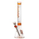Illadelph - Medium Beaker - Signature Series - Orange & White - The Cave