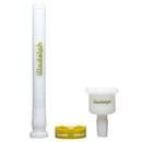 Illadelph - Medium Beaker - Signature Series - Lime & White - The Cave