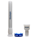 Illadelph - Classic Heavy Hitter Beaker - 60mm - Blue & White - The Cave