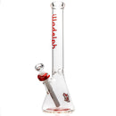 Illadelph - 45mm Beaker - Red & White - The Cave