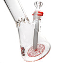 Illadelph - 45mm Beaker - Red & White - The Cave