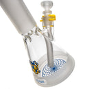 Illadelph - 45mm Beaker - Frosted - Blue & Yellow - The Cave