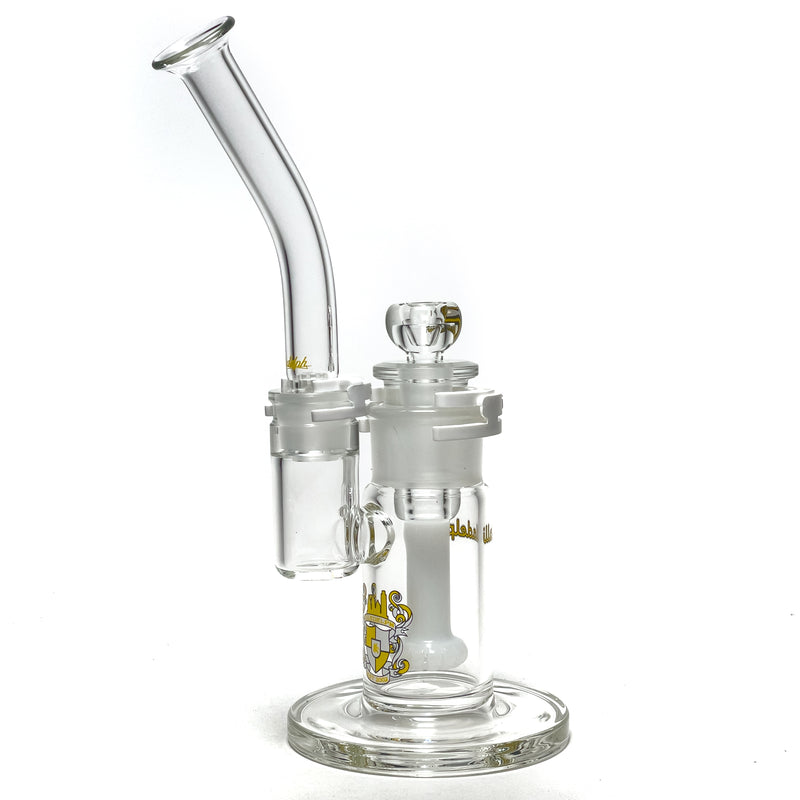 Illadelph - Detachable Bubbler - Yellow & White - The Cave