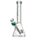 Illadelph - Mini Beaker - Teal & White 7mm - The Cave