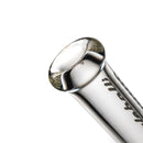 Illadelph - Mini Beaker - Gray & White 7mm - The Cave