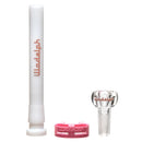 Illadelph - Mini Beaker - Pink & White 7mm - The Cave