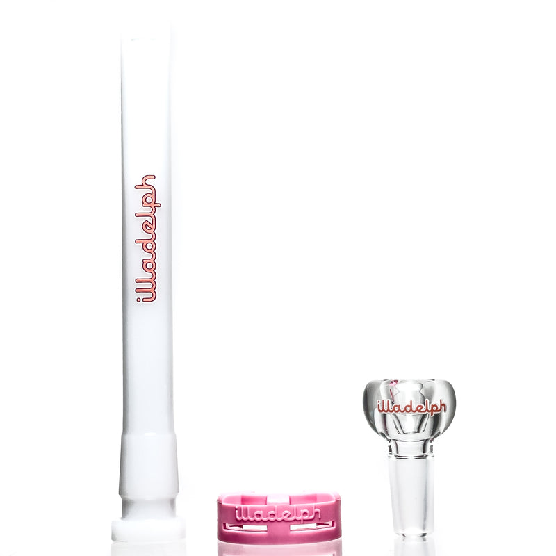 Illadelph - Short Beaker - Pink & White 5mm - The Cave