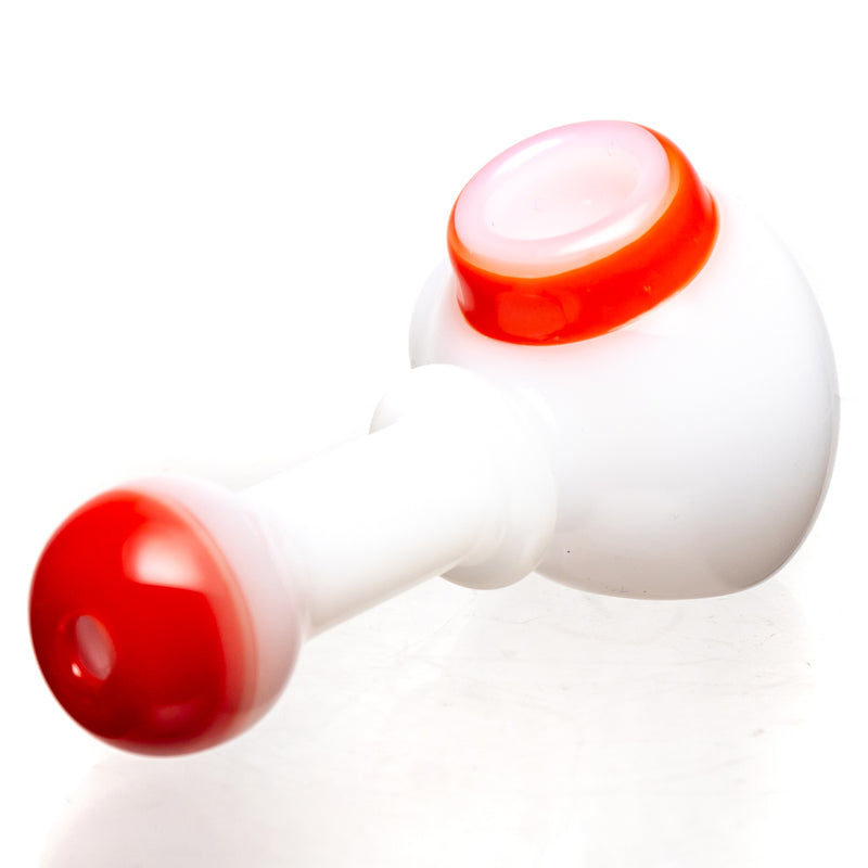 Illadelph - Multi Hole Spoon - White & Red - The Cave