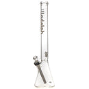 Illadelph - Tall Beaker - Gray & White Label - The Cave