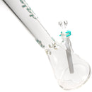 Illadelph - Medium Beaker - 7mm - Teal & White Label - The Cave