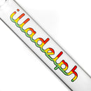 Illadelph - Tall Beaker - Rasta & White Label - The Cave