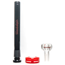 Illadelph - Medium Beaker - 7mm - Black & Red Label - The Cave