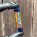 KJH Glass - XL Glass Tip - Blue - Rainbow Fade To Clear