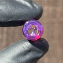 KJH Glass - Glass Tip - Green/Purple - Green/Purple/Fire