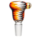 Kevin Howell - Push Slide - 18mm - Smoke & Multi Color Linework - The Cave