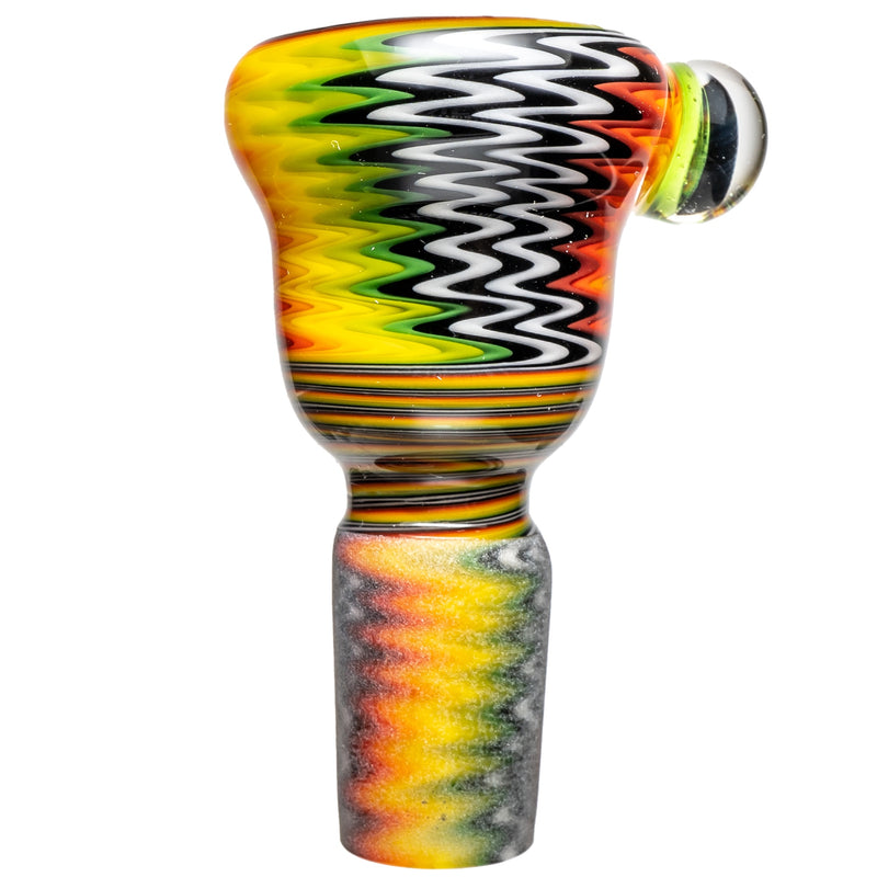 Kevin Howell - Push Slide w/ Worked Joint - 18mm - Jailhouse & Rasta - The Cave