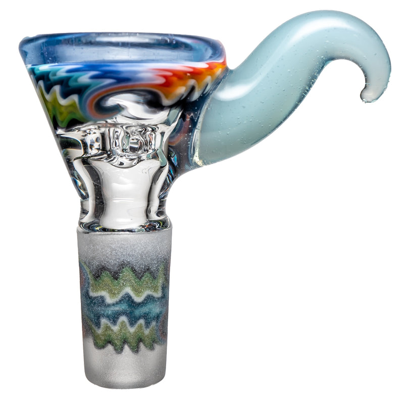 Kevin Howell - Martini Slide w/ Worked Joint - 4 Hole - 14mm - Bipolar w/ Nimbus - The Cave