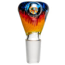 Kevin Howell - Push Slide - 18mm - Transparent Blue Rainbow Linework