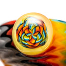 Kevin Howell - Push Slide - 18mm - Smoke & Multi Color Linework - The Cave