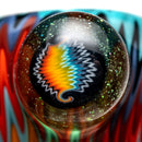 Kevin Howell - Push Slide - 18mm - Aqua Multi Color Linework - The Cave