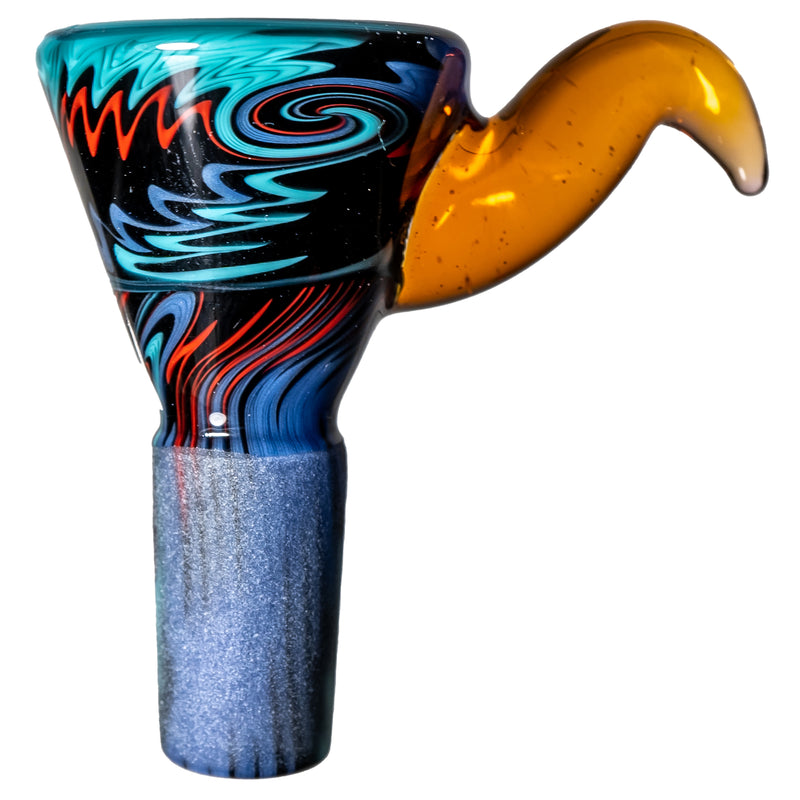 Kevin Howell - Martini Slide w/ Worked Joint - 4 Hole - 14mm - CFL Terps