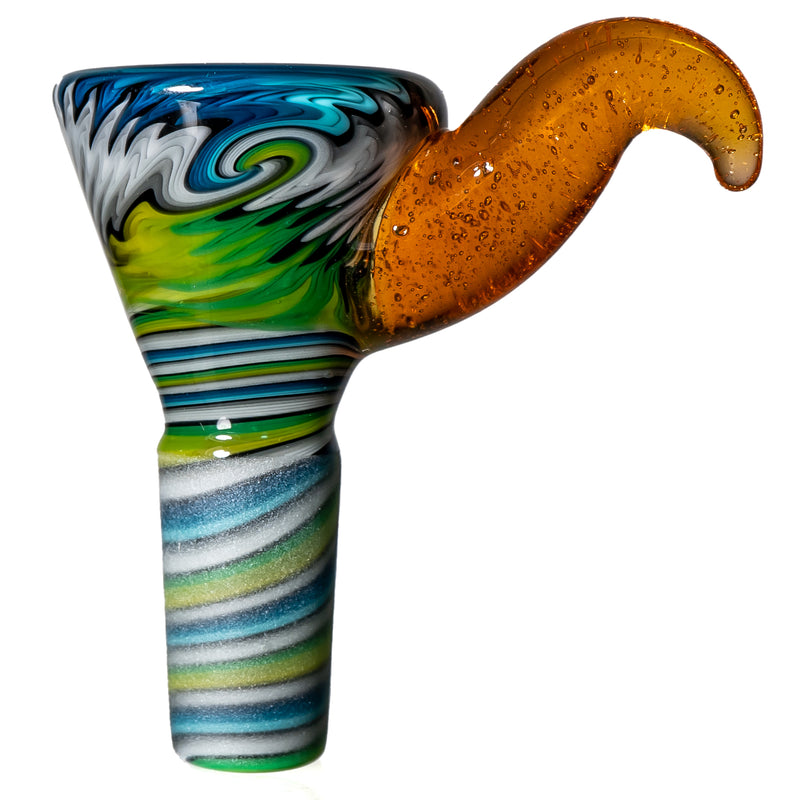 Kevin Howell - Martini Slide w/ Worked Joint - 4 Hole - 14mm - CFL Terps