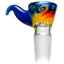 Kevin Howell - Martini Slide - 4 Hole - 18mm - Cobalt & Rainbow - The Cave