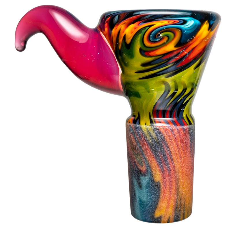 Kevin Howell - Martini Slide w/ Worked Joint - 4 Hole - 18mm - Telemagenta - The Cave
