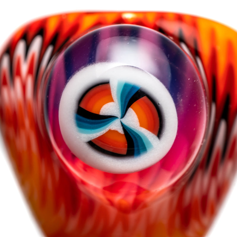 Kevin Howell - Push Slide w/ Worked Joint - 18mm - Orange & Fruit Stripe - The Cave