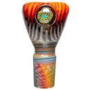 Kevin Howell - Push Slide w/ Worked Joint - 18mm - Fire, Smoke & Fruit Stripe - The Cave