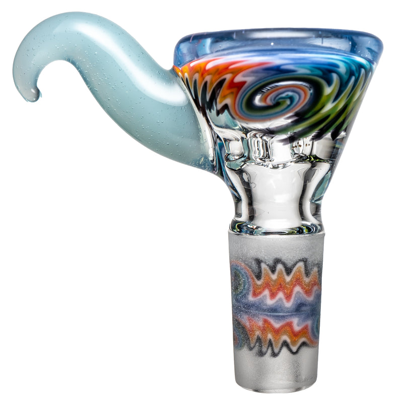 Kevin Howell - Martini Slide w/ Worked Joint - 4 Hole - 14mm - Bipolar w/ Nimbus - The Cave