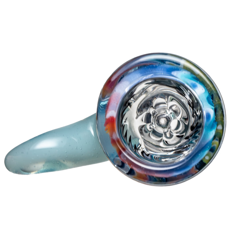 Kevin Howell - Martini Slide w/ Worked Joint - 4 Hole - 14mm - Bipolar w/ Nimbus - The Cave