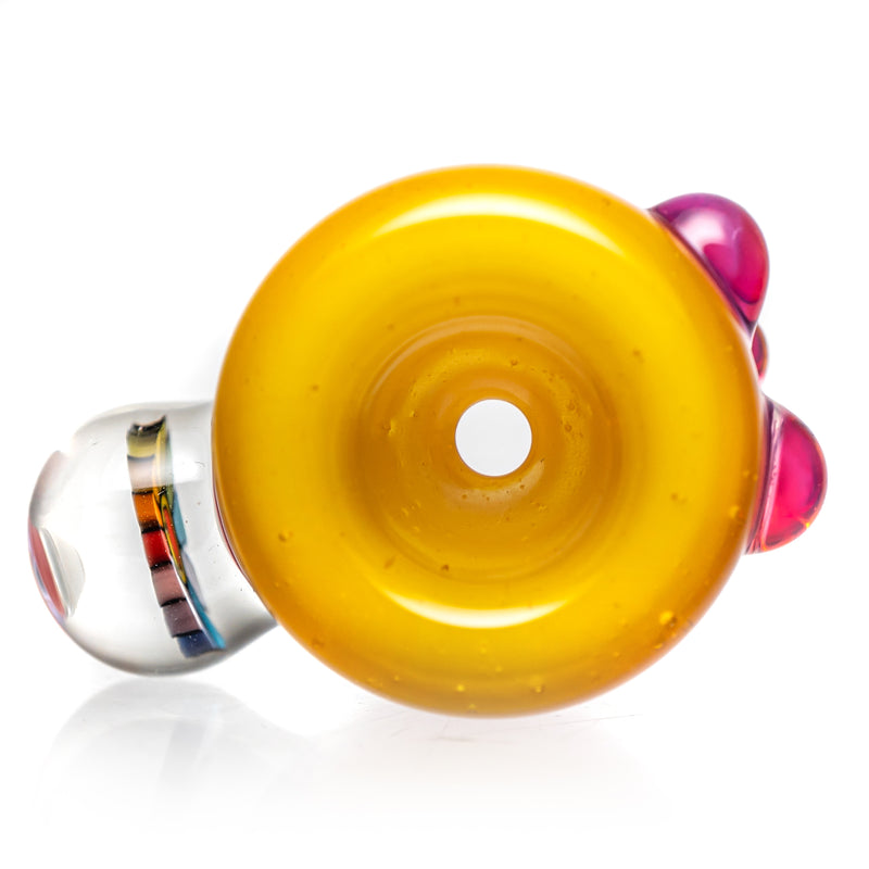 Keys Glass - Push Slide - 18mm - Murakami - Red & Lucid - The Cave