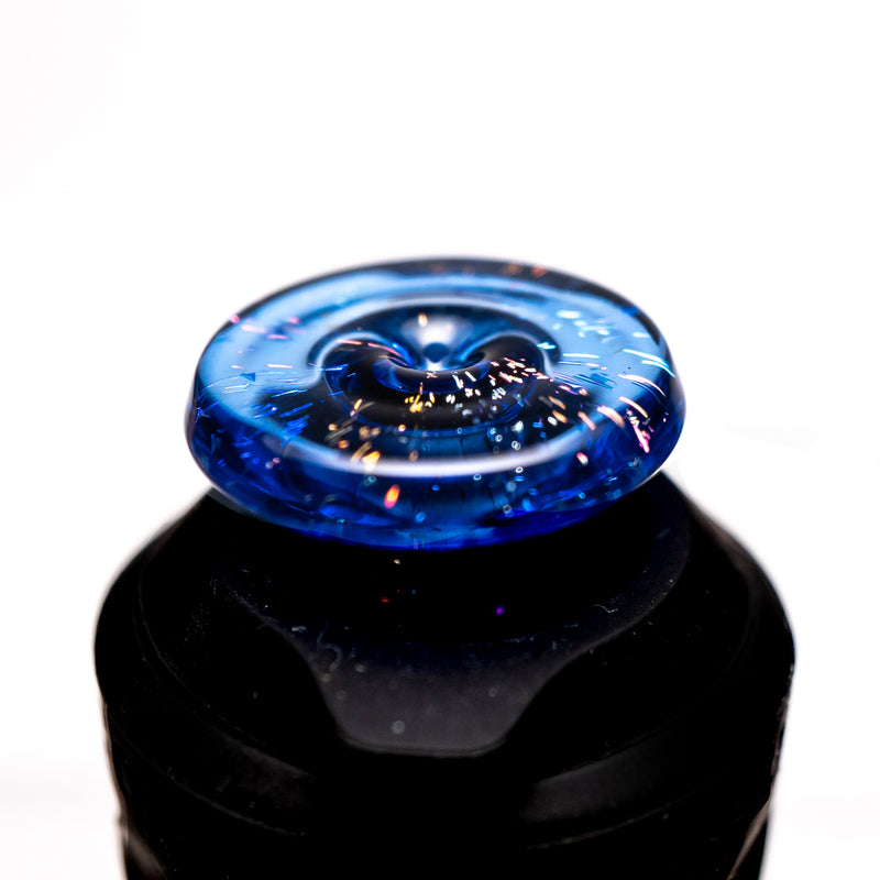 Kovacs Glass - Puffco Joystick Insert - XL - Spectrum/Cobalt Dichro - The Cave