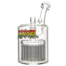 Leisure - 54 Arm Bubbler - Rasta Graffiti Label - The Cave