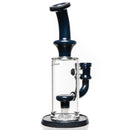Leisure - Mini 6 Arm Bubbler - 14mm - Unobtainium & Steel Wool - The Cave