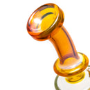 Leisure - Mini 6 Arm Bubbler - 14mm - Striking Yellow - The Cave