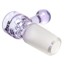 Leisure - Disk Slide - 18mm - Bold Label - Transparent Purple - The Cave