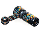 Leisure - Worked Disk Slide - 18mm - Sparkle Black w/ Fire & Ice - The Cave