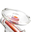 Leisure - Inline/13 Arm Tree Perc Tube - Yellow Orange Elvis - The Cave