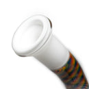 Leisure - Worked 54 Arm Bubbler - White w/ Rainbow Retti - The Cave