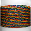 Leisure - Worked 54 Arm Bubbler - White w/ Rainbow Retti - The Cave