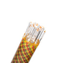 Leisure - Worked Diffy 13 Arm Double Bubbler - Slyme w/ Rasta Retti - The Cave