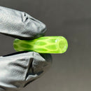 Steve H - Glass Tip - Honeycomb - Lime Green & Sparkle Green - 12mm